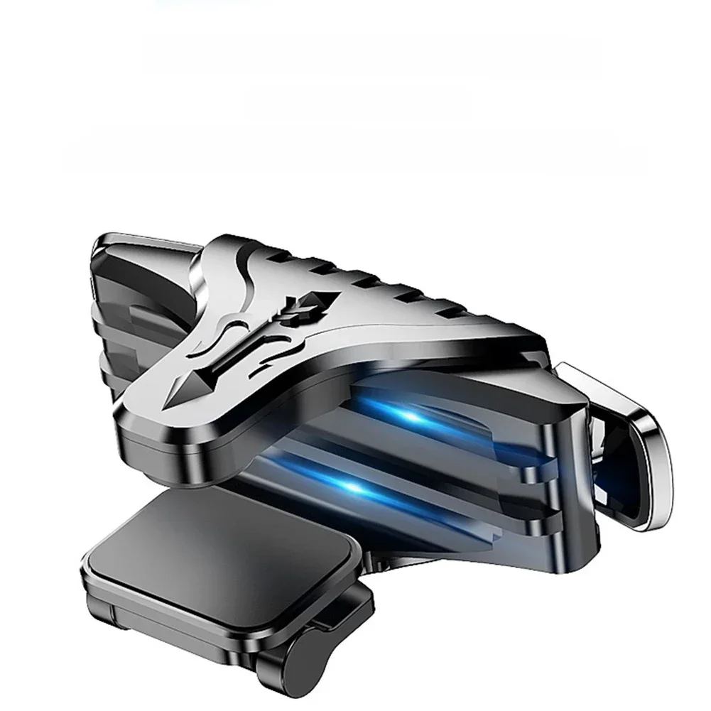 Manette de jeu F01 avec bouton déclencheur, 1 paire, contrôleur mobile de jeu PUBG, luminaire