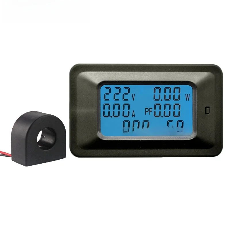 AC 22KW 110 220V woltomierz cyfrowy amperomierz 100A woltomierz amper energii Volt wattmeter tester detektor — zdjęcie 2