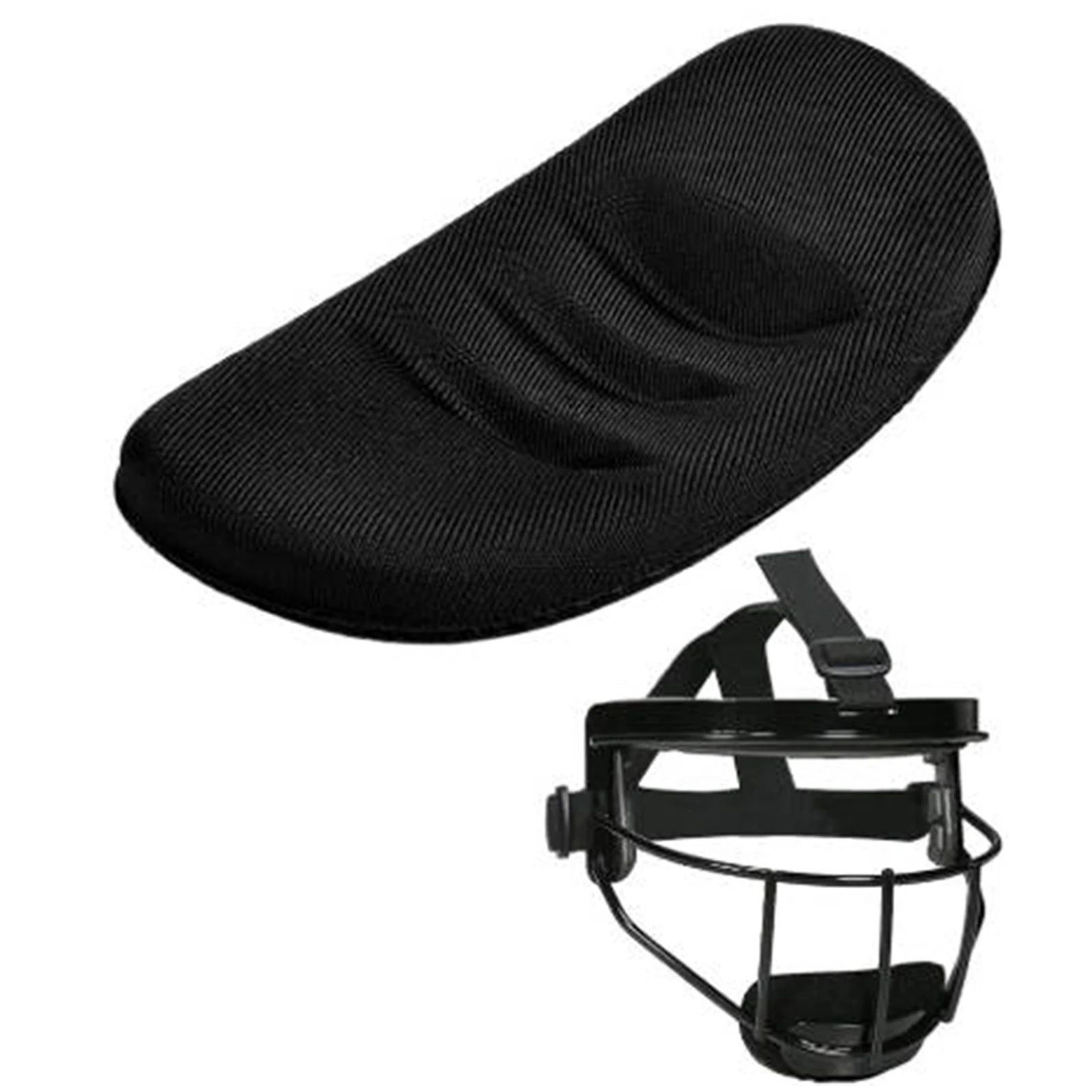 

Softball Fielder's Facemask Chin Cup Baseball Fielder's Mask Chin Padding Soft Protective Replacement Chin Pad Cover for Sports
