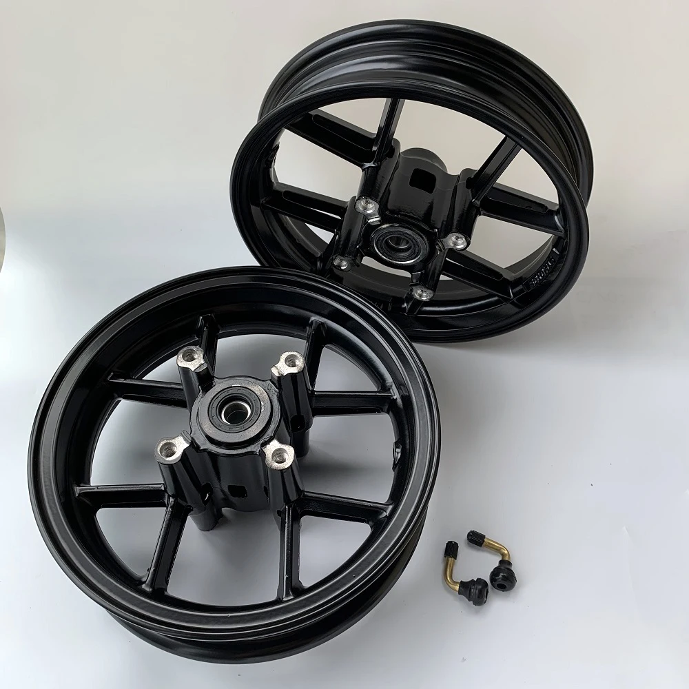 Pit Dirt Bike Motocycle GP /Motard /Supermoto On Road Tubeless Alloy Wheel , Size 2.15-10/2.50-10