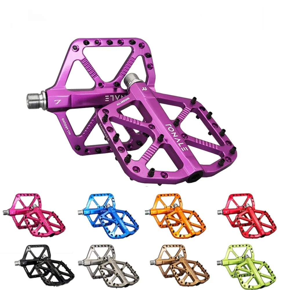 AliExpress NONE SHANMASHI MTB Bike Pedals Ultralight CNC Aluminum Alloy Polished 3 Bearing Pedal Road Mountain Dirt Bike Anti-slip Bicycle Pedal