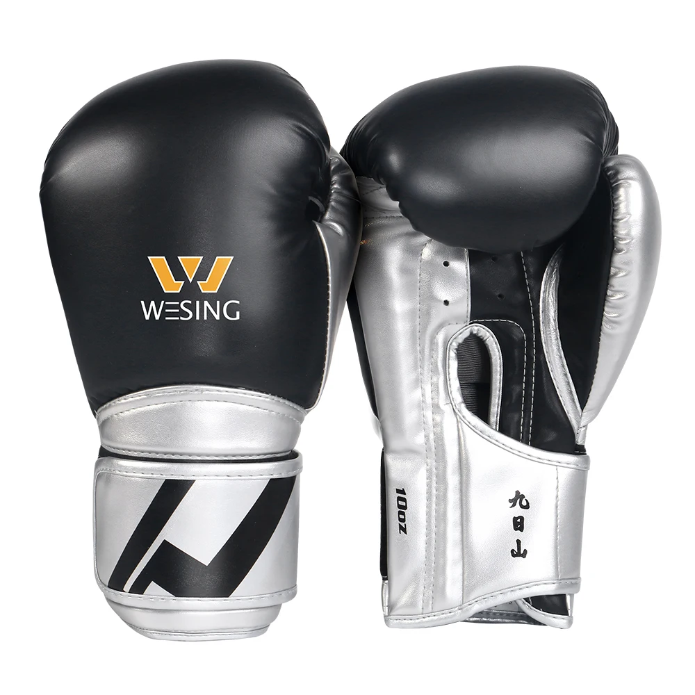 Wesing Boxing Gloves for Men Women 10oz 12oz Kickboxing MMA Muay Thai Sparring Punching Training Gear