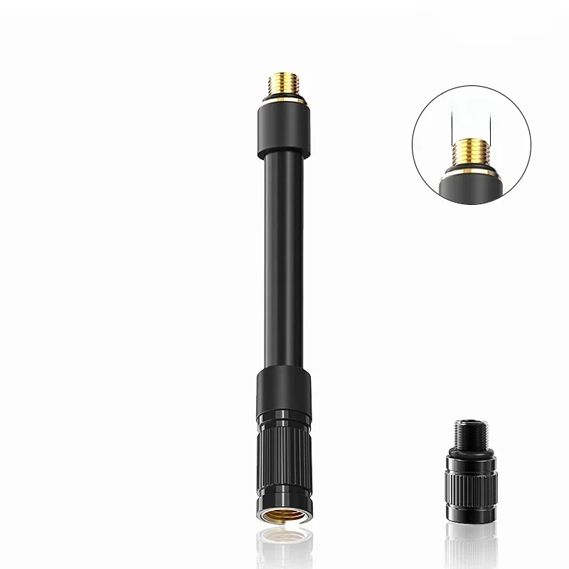 AliExpress CYCLAMI 8mm Bicycle Air Pump Extension Tube Pump Bicycle Hose Air Pump Connector Bike Air Pump Tire Inflator Nozzles For A2 A2S A3 A3MAX