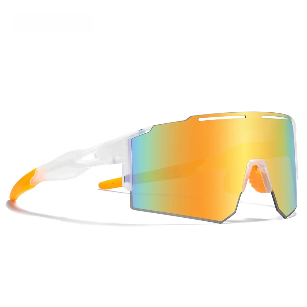 AliExpress KDEAM 2024 High-End Cycling Sunglasses Men TR90 Material For Outdoor Sports Sun Glasses 1.2mm Thickness Polarized Lens