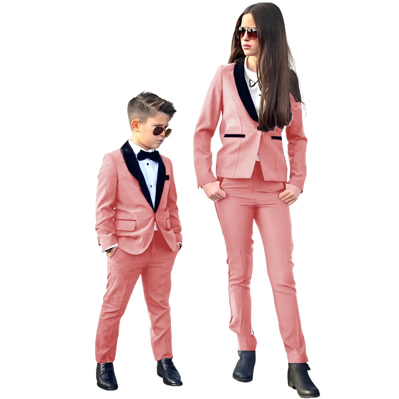 Boys Girls Suits Children's Formal Suits Party Blazers Pants Suits Teen Suits Graduation Tuxedos