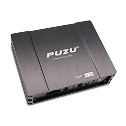 PUZU  ISO wiring harness cable Car DSP Amplifier 6X150W support PC tool 31 EQ  android APP bluetooth lossless USB music
