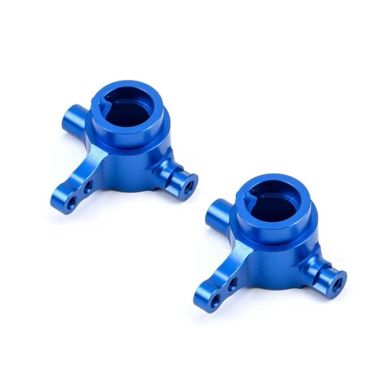 1 Set Metal Caster Block Steering Block C Type Hub Stub Axle Bracket With Ball Bearing For Traxxas Slash 4X4 1/10 RC Car Parts