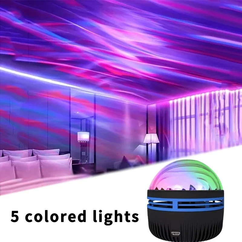 LED For Galaxy Star Projector with Remote Control - Multicolor Night Light for Bedroom Room Decor Perfect for Christmas