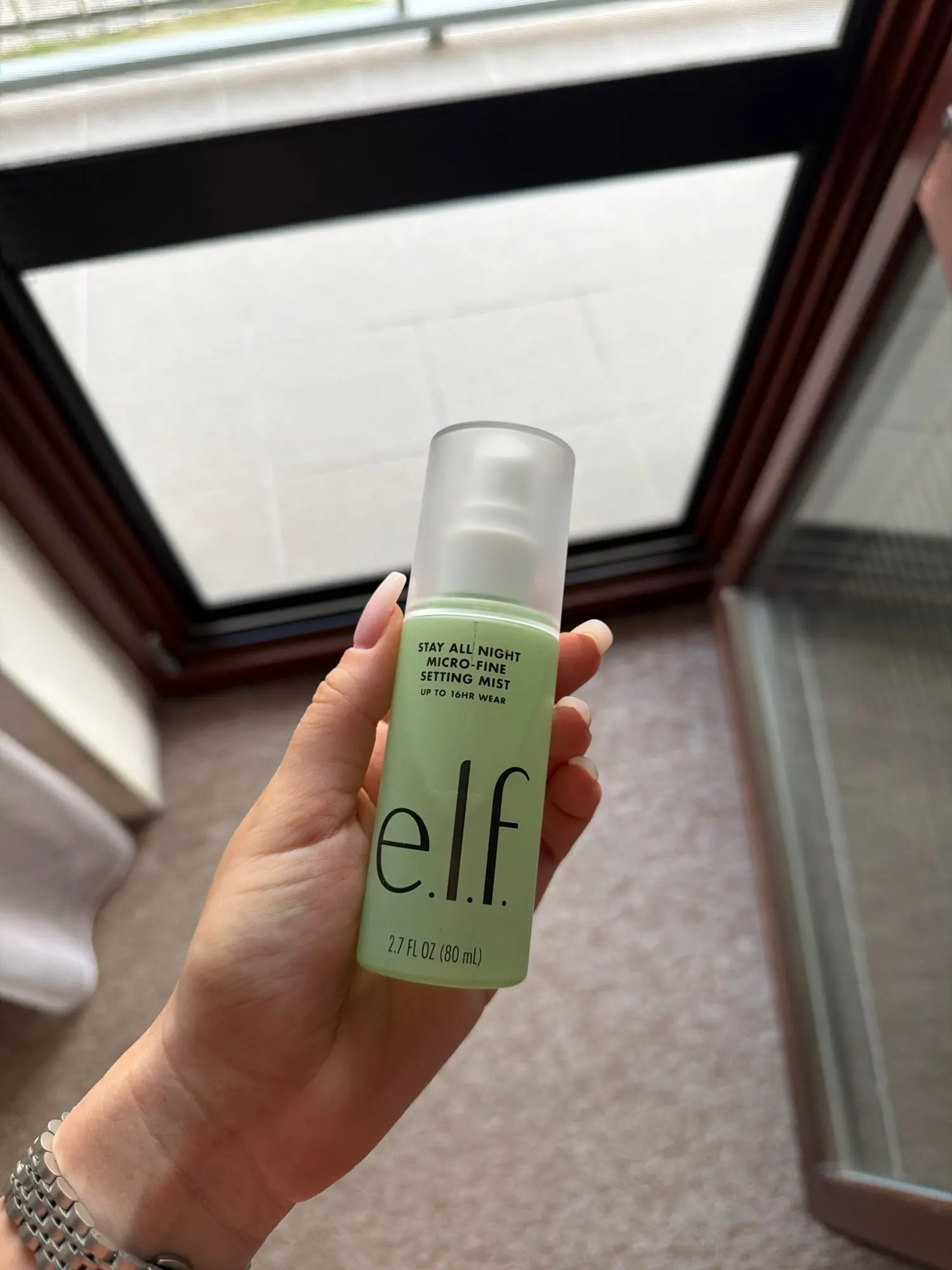 Elf Makeup Power Grip Dewy Setting Spray Brightening Primer Concealer Foundation Liquid Hydration Makeup Base Beauty Cosmetics photo review