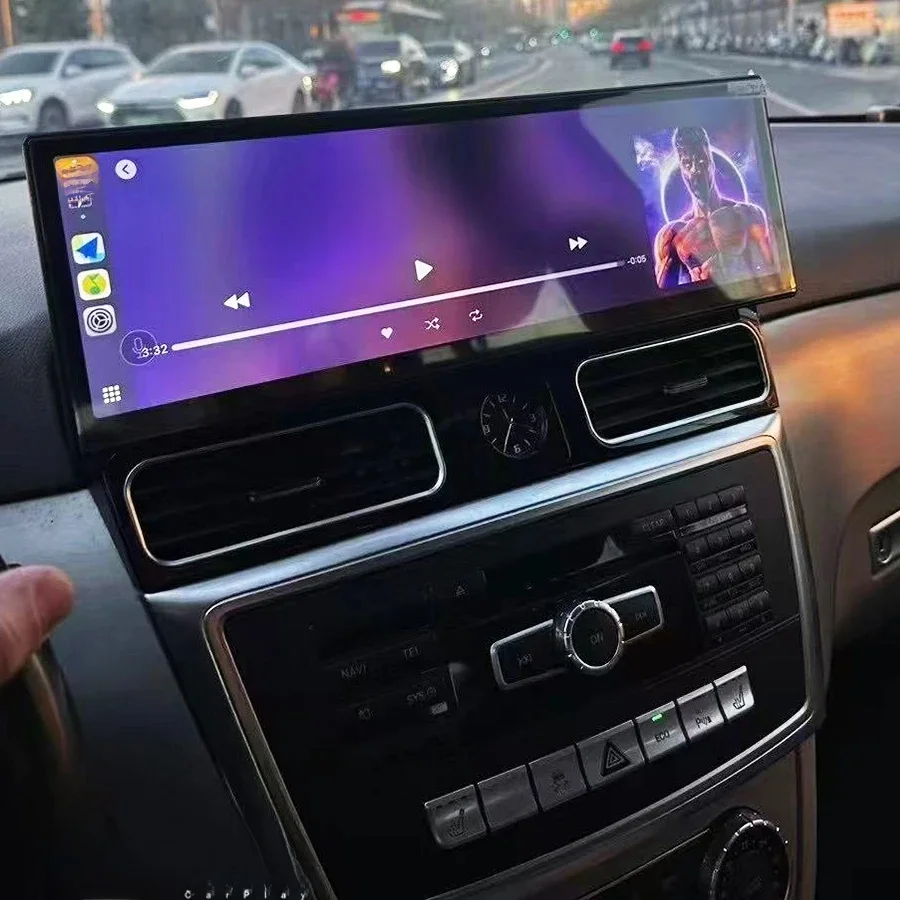 14,9 zoll Auto Radio Android Auto Multimedia-Player Bildschirm Drahtlose Carplay GPS Für Mercedes Benz ML GL GLE GLS W166 X166 2012-2018