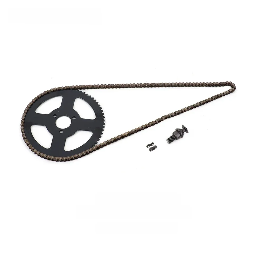 AliExpress HTBCCHB 25H 7T Front Sprocket & 68T 26mm Rear Sprocket 136 Links Chain for 49cc Mini Pocket Bike 2 Stroke
