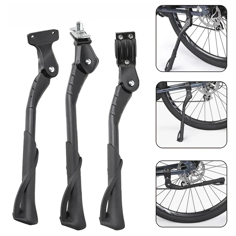 AliExpress Bicycle Kickstand Bike Parking Rack Support Adjustable Side Kick Stand Foot Brace Bike Holder