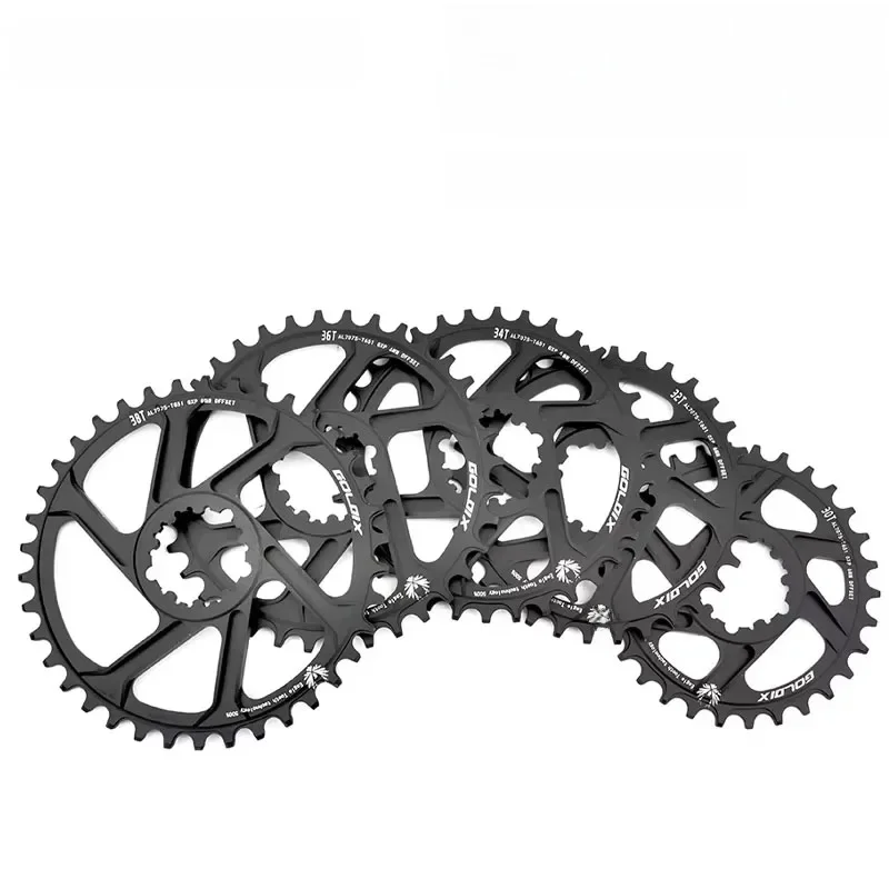 AliExpress NONE GOLDIX direct mount chainring 30T/32T/34T/36T/38T Mtb Crown Offset 0mm/3mm/6mm Bicycle Chainwheel for Sram 11/12S NX XX XO 11