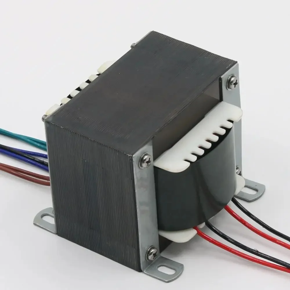 1PC 130VA Audio NETZTEIL Transformator 0-250V 0-6,3 V 3,15 V-0-3,15 V Für EL84 /6V6 Rohr Verstärker