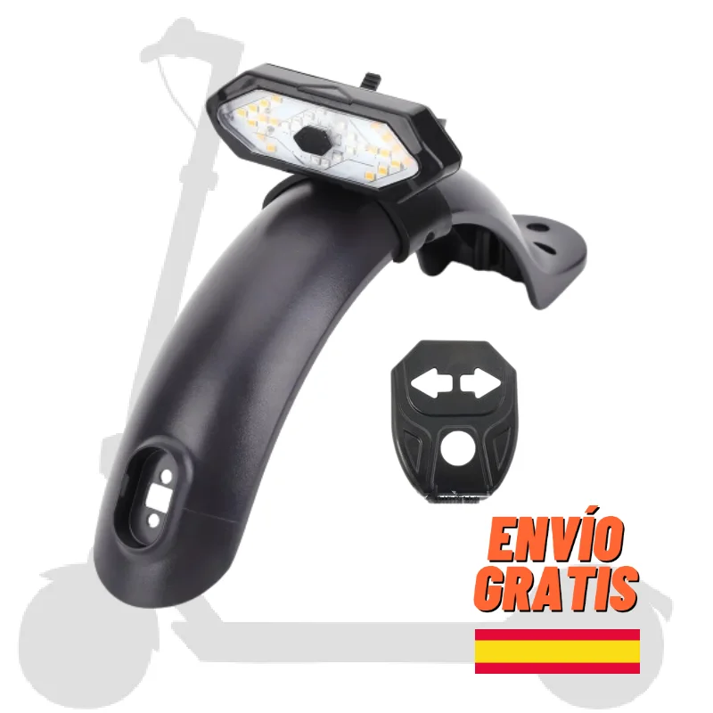 ✅Rear Led Light Turn Signals Electric Scooter Xiaomi M365 / Pro 2 / 1S / Essential / Mi 3 / Cecotec Bongo Serie A / Smartgyro / Segway Ninebot G30 Max / Bicycles - Spare Parts