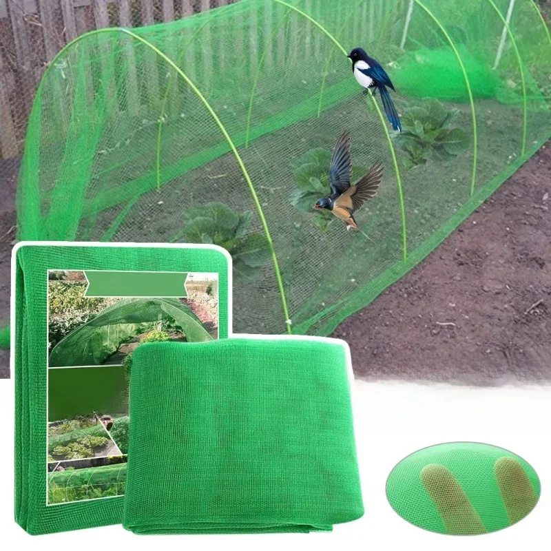Filet de Protection Contre les Oiseaux et les Insectes, 1 Paquet, 78, 74x196,85 Pouces, Maille Fine, Moustiquaire pour Fruits et Légumes