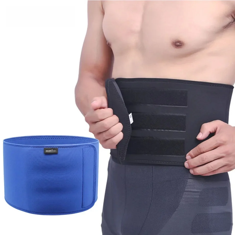 AOLIKES 1 pièces tondeuse de taille réglable professionnelle coupe ajustée taille abdominale ceinture de sueur taille dos ceinture de soutien Fitness