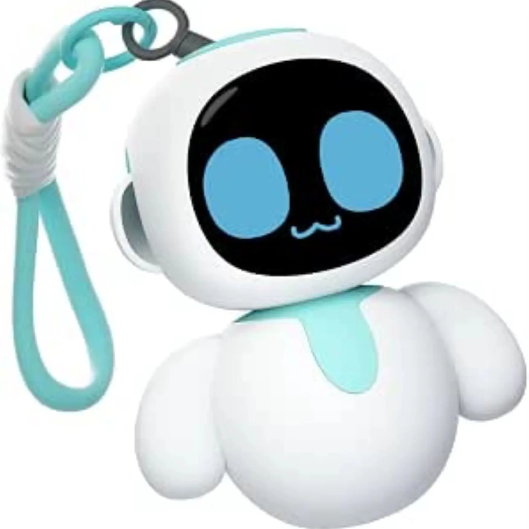 Eiliko Tragbarer Roboter-Spielzeugroboter, Niedlicher KI-Elektronik-Schlüsselanhänger-Begleiter, Interaktives Spaßgeschenk für Paare, Freunde und Alltag
