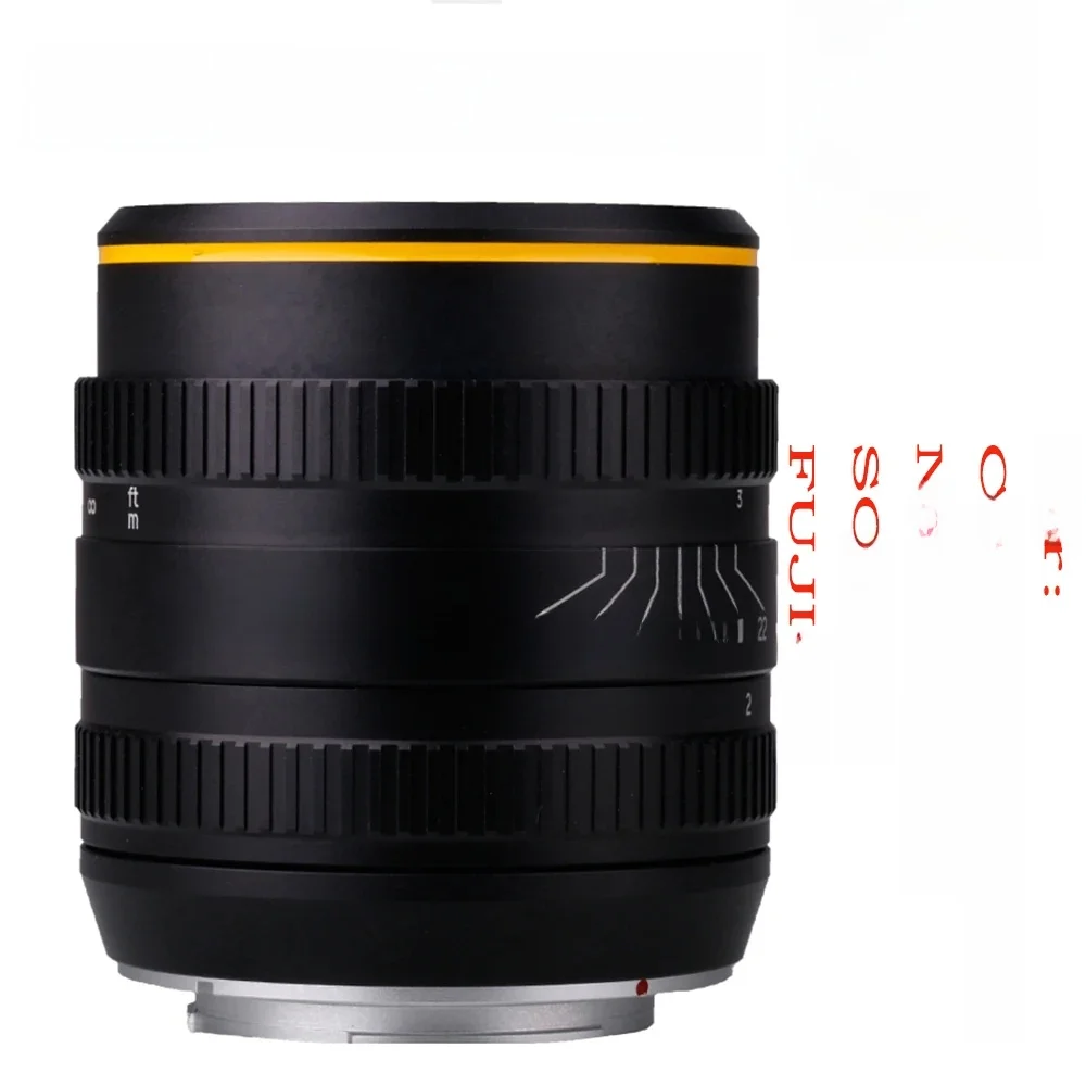NOWY RISESPRAY Pełnoklatkowy 85MM F1.8 Metalowy obiektyw do ręcznego aparatu Canon-EF/RF NIKON-F/Z SONY-E Fujifilm FIJI-FX — zdjęcie 2