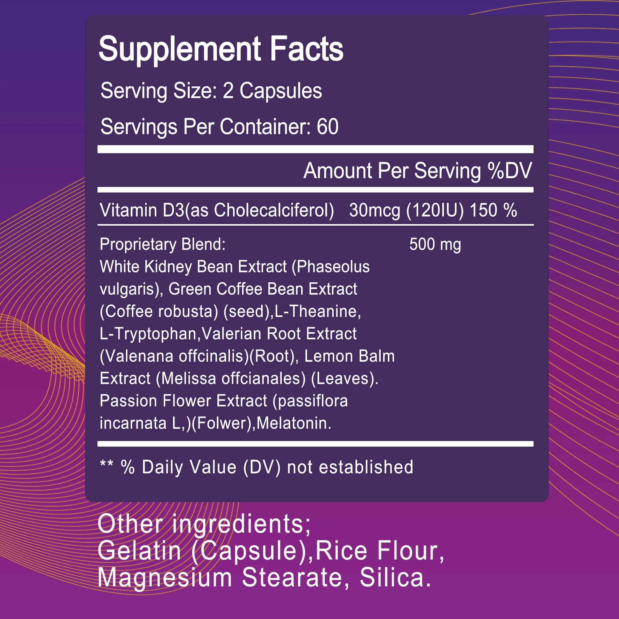 Nighttime Metabolism - Promotes Nighttime Fat Burning, Boosts Metabolism, and Supports Sleep and Relaxation - 120 Capsules