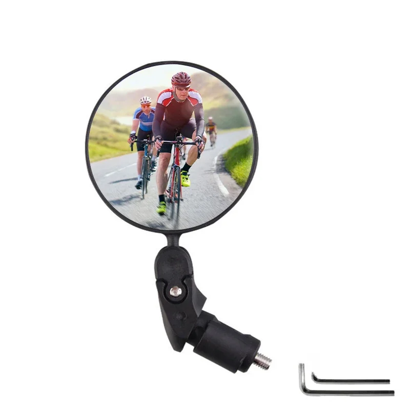AliExpress 1PCS Universal Bicycle Rearview Mirror Adjustable Rotate Wide Angle Cycling Handlebar Rear View