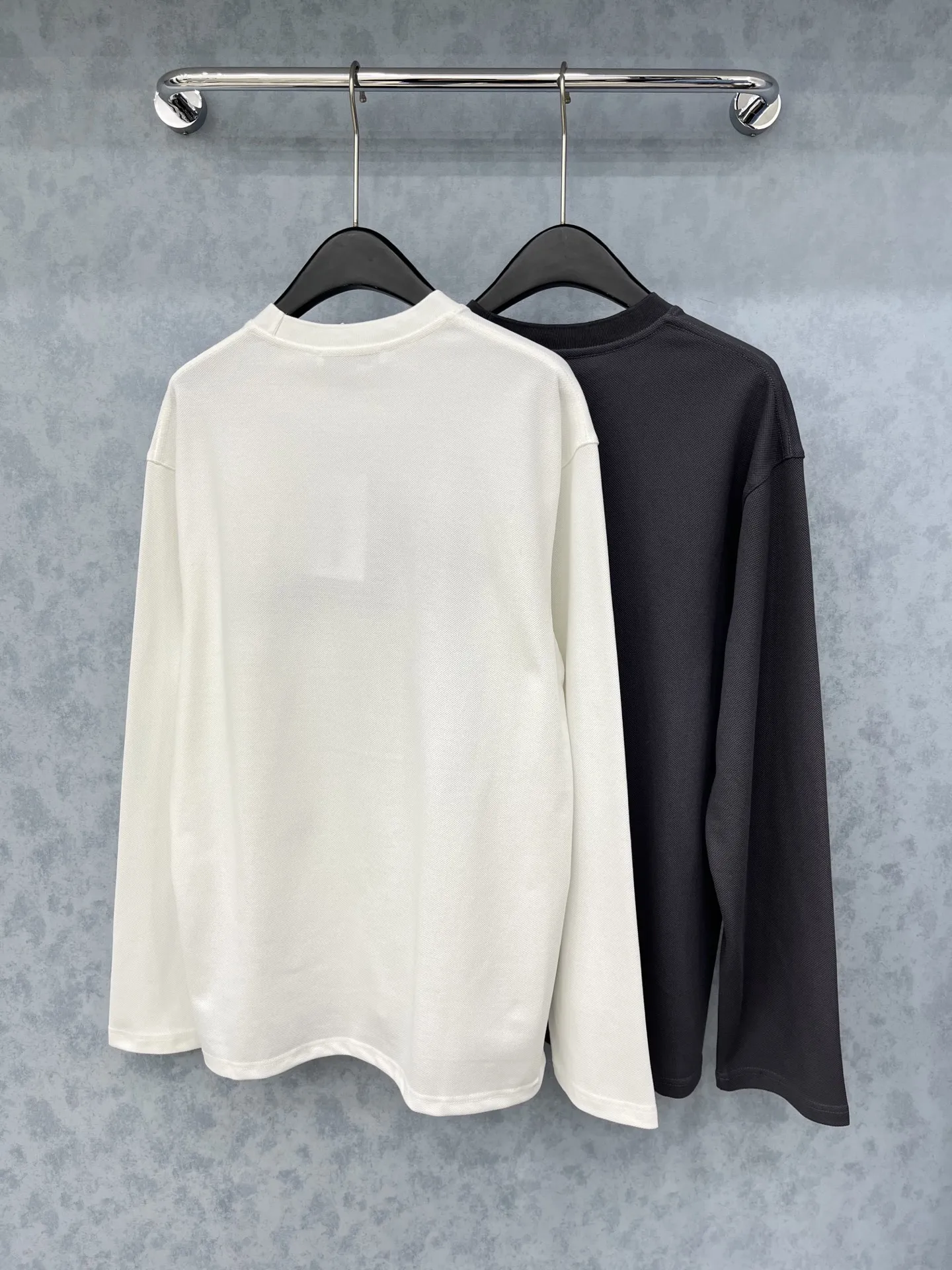 

25 autumn/winter new versatile fashionable pullover round neck long sleeved knitted loose top