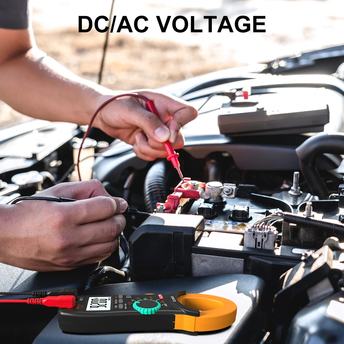 NJTY 3266TA 3266TD Digital Clamp Meter Professional Multimeter True RMS Auto Range AC DC Voltage Ammeter NCV Ohm HZ Miltimeter