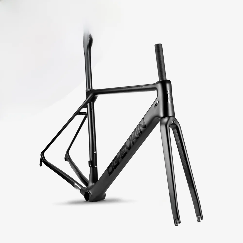AliExpress UK OG-EVKIN CF-025-V Carbon Road Frame Rim V-Brake Bicycle Frame Black BB86 700C x 25C Di2&Mechanical