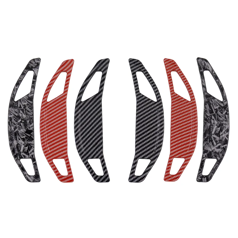 for Toyota Corolla E170 2013~2019 2015 2016 2017 2018 Carbon Fiber Car Steering Wheel DSG Extension Paddle Shift Accessories