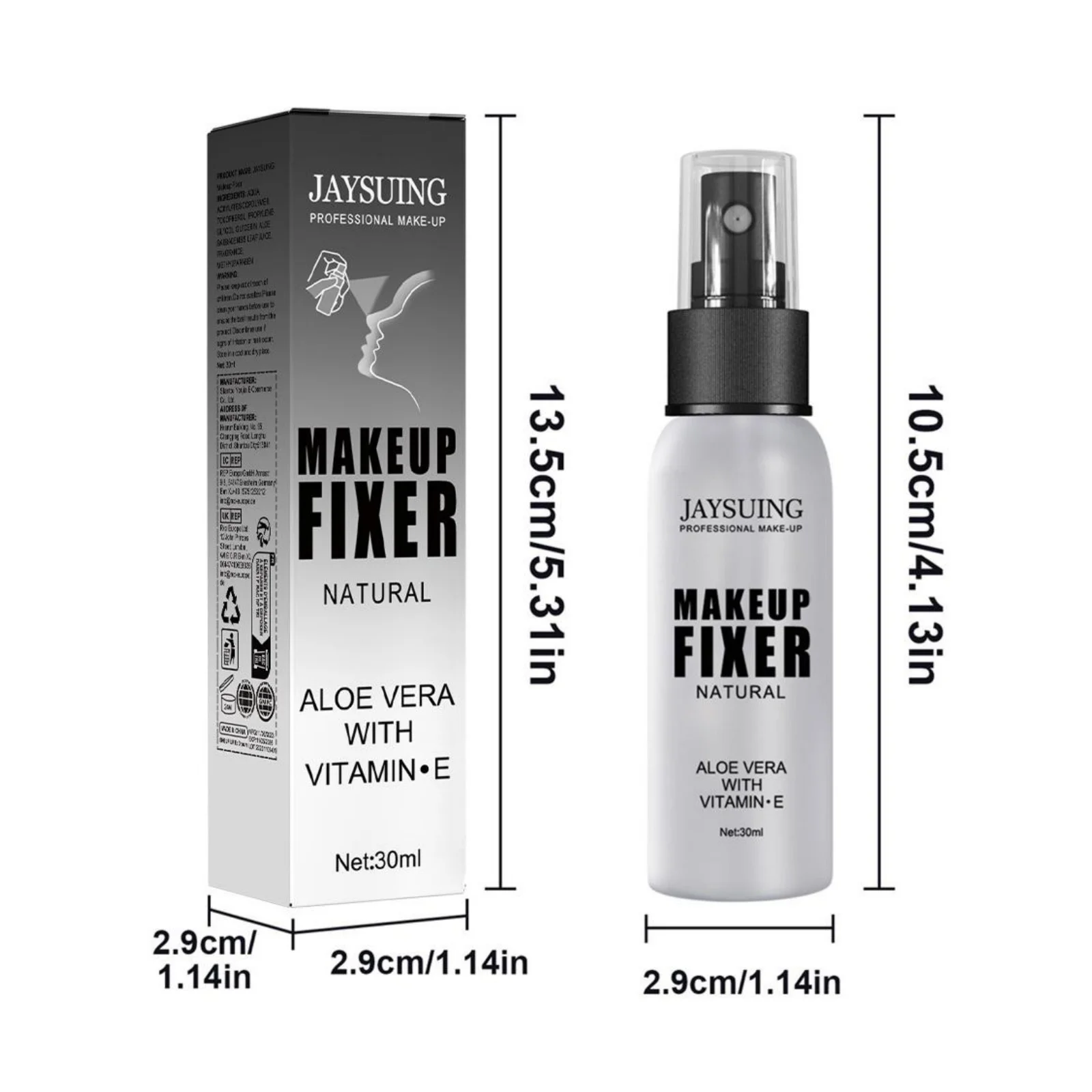 بخاخ إعداد المكياج، لمسة نهائية غير لامعة، يدوم طويلاً للتحكم في الزيت، كريم أساس منعش، خفيف الوزن ومقاوم للماء، بخاخ مثبت للمكياج #2