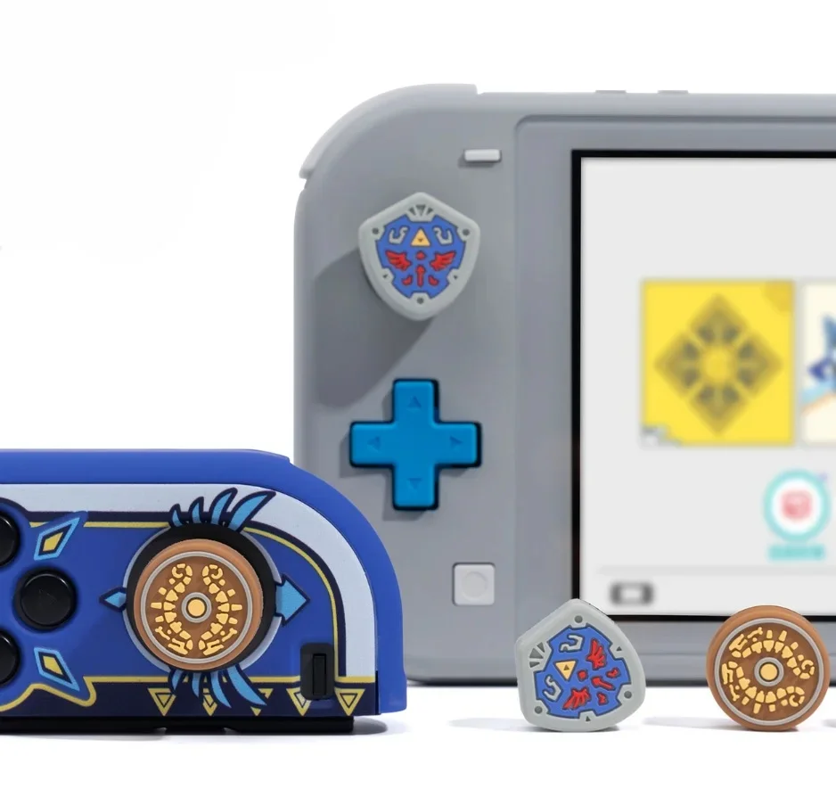 Capuchon de poignée de manette de pouce souple en silicone pour Nintendo Switch, étui de manette, NS Oled, Lite Joy-con, jeux chauds