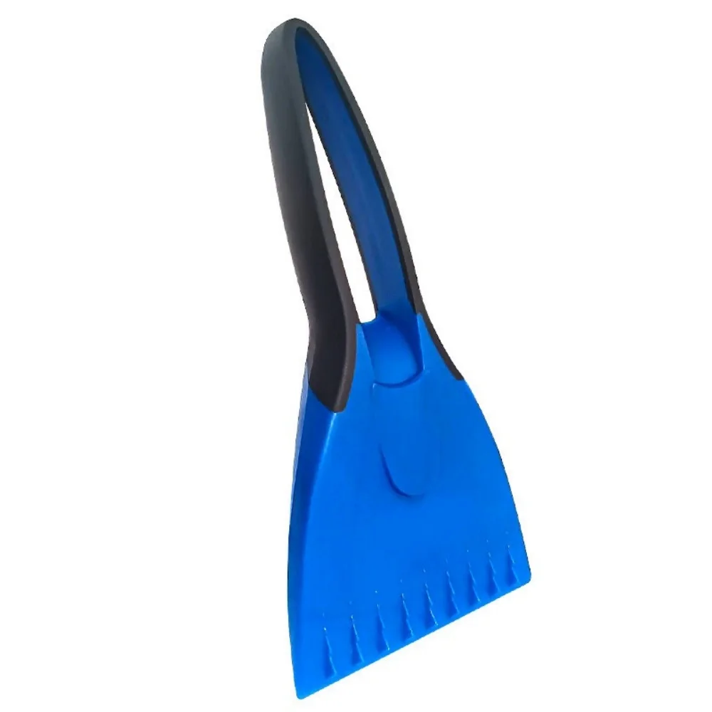 Silicone car deice maker, car ice shovel, snow shovel, soft-handled ice scraper, winter cleaning scraper, soft anti-slip handle,