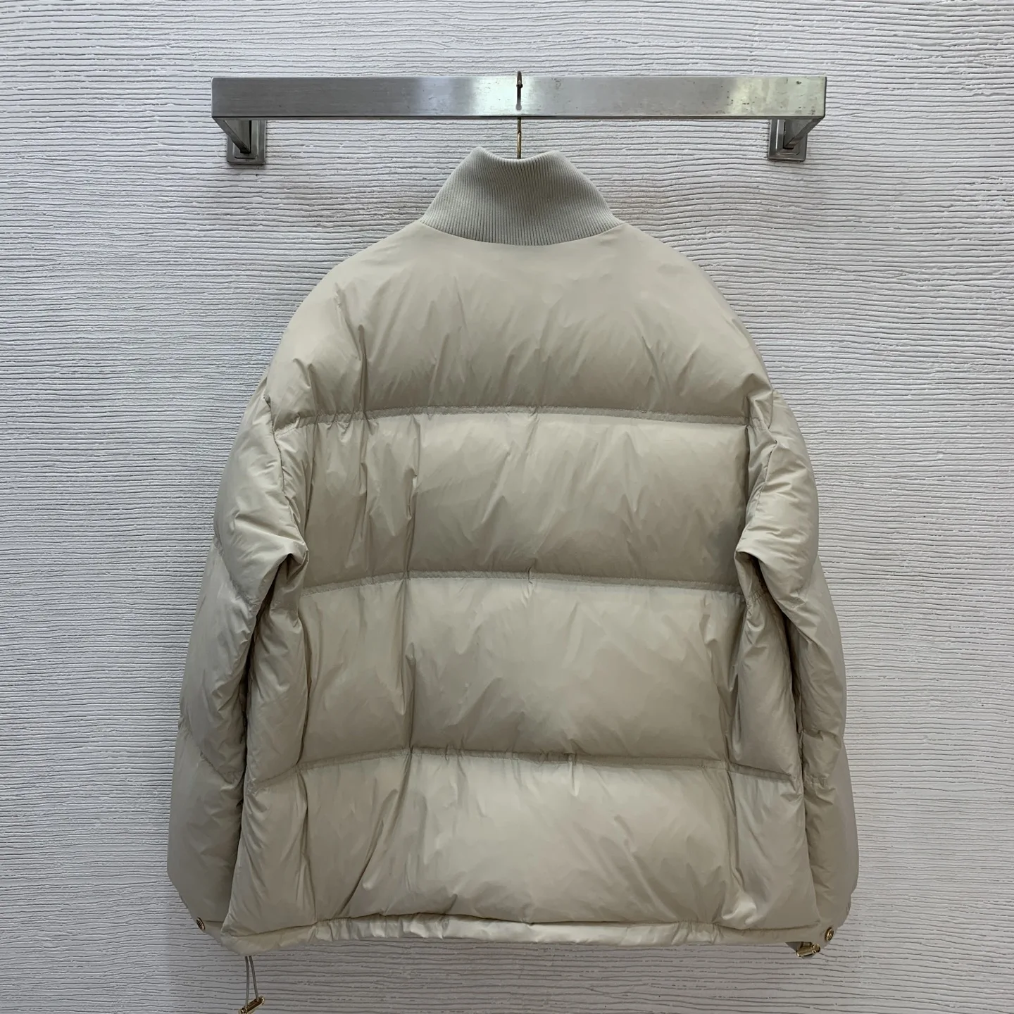 

2025 Autumn And Winter New Women'S Clothing Thickened Stand-Up Collar Down Jacket White Duck Down Filling Flap Large Pocket