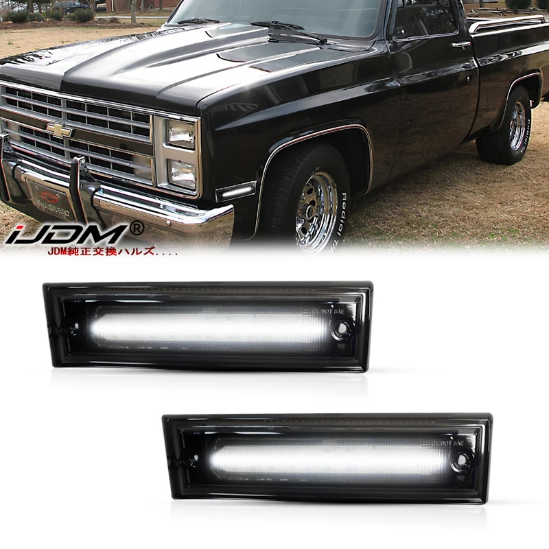 2x indicatori di direzione laterali a LED per Chevy Suburban R1500 R2500 V1500 V2500C10 C20 C30 K10 K20 K30 K5 R1500 R2500 Blazer