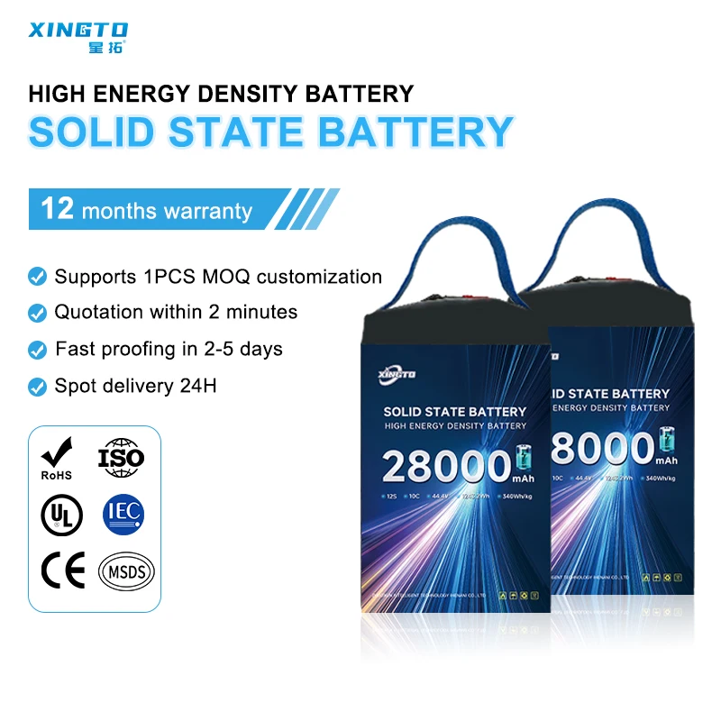 XINGTO Rechargeable High Quality Solid State Battery pack for Firefighting & Agricultural Drones UAV UAS