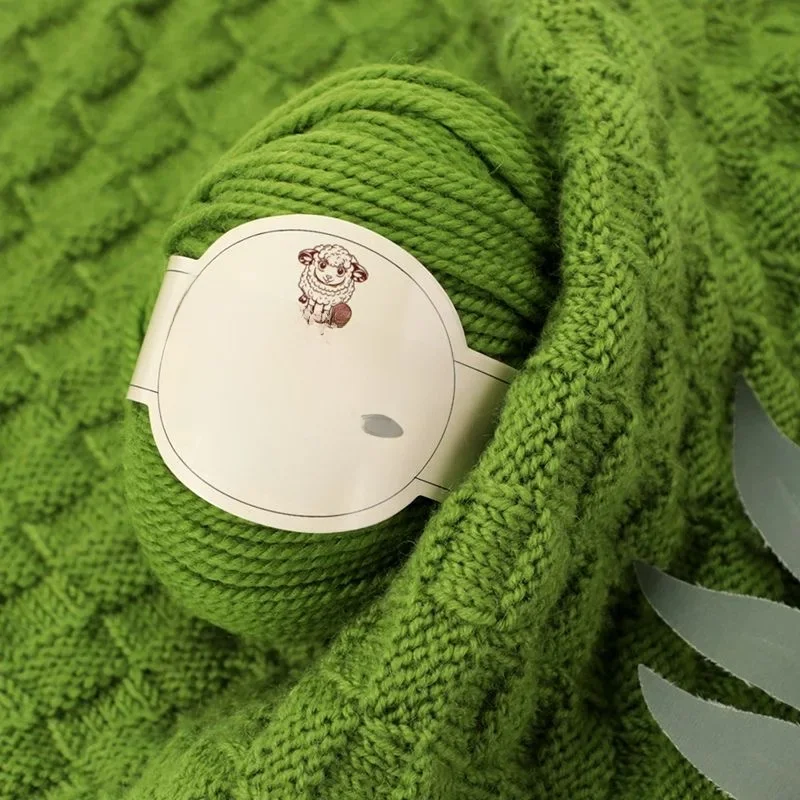 Fil d'alpaga en laine de cachemire, 50g, fil à tricoter, fil au Crochet, pour pull, écharpe, fil épais