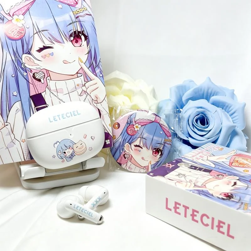 LETECIEL COOKIE Gaming Low latency TWS True Wireless Bluetooth 5.4 Earbuds Earphones Active Noise Cancellation Headphones
