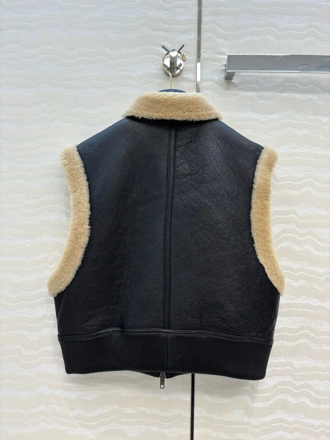 سترة شيرلينغ أصلية، سترة فرو تركية للنساء، جيليه شتوي عتيق، سترة بدون أكمام للجنسين #2