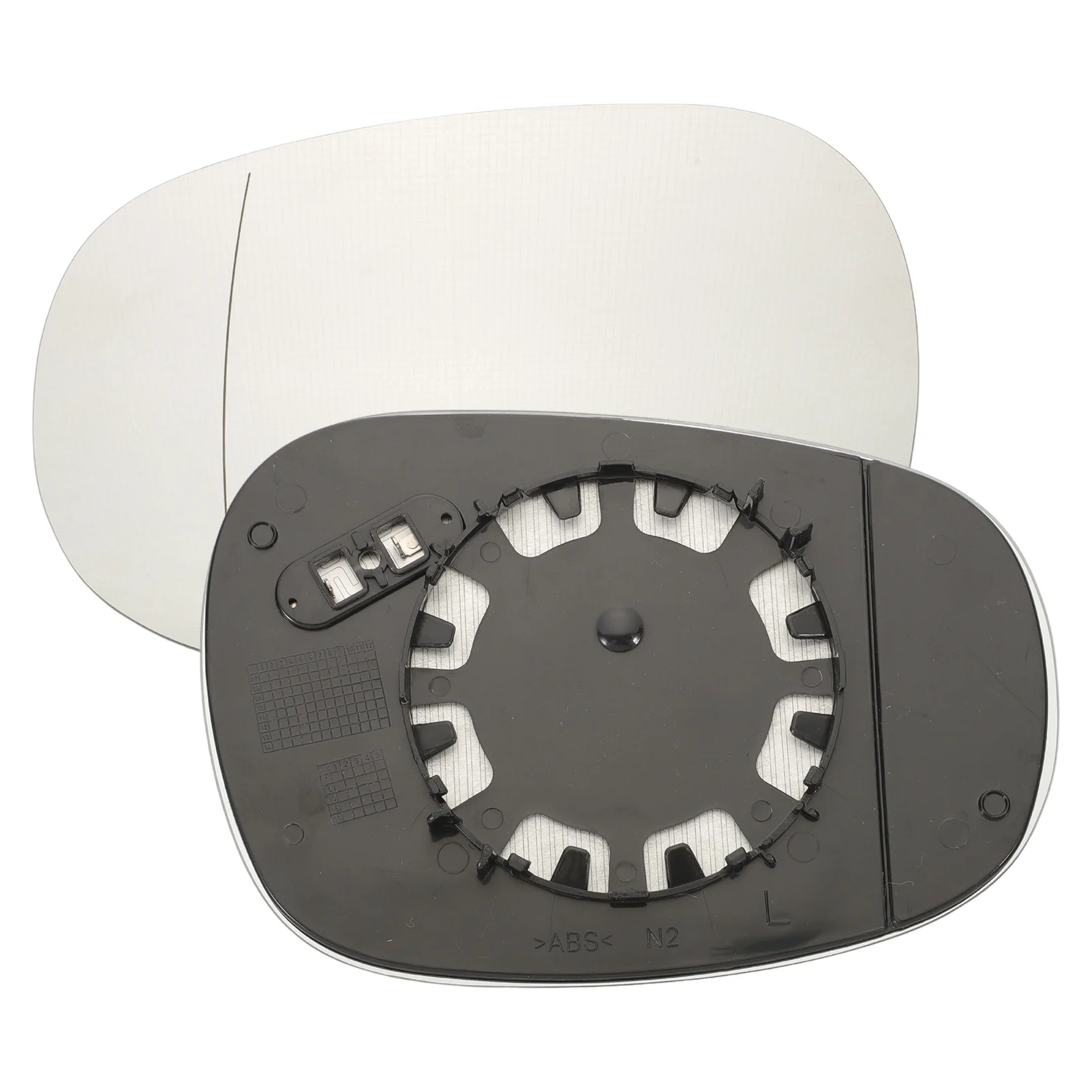 Vetro specchio esterno riscaldato per lato passeggero sinistro adatto per serie 1/serie 3 E81 E88 sostituisce 51167252893