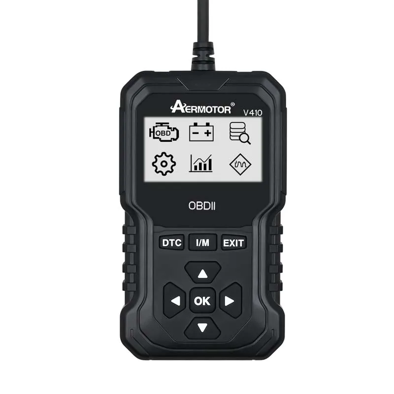 Aermotor V410 Car Code Reader OBD2 Scanner Full System Diagnostic Scan Tools Check Engine Free Update Better then ELM327