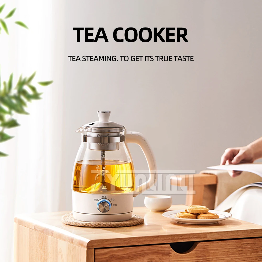 

1L Glass Health Preserving Pot 600W Household Automatic Electric Teapot,Boil Tea Ware Electric Kettle