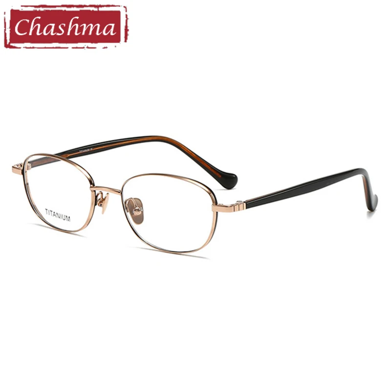 

Chashma Prescription Glasses Pure Titanium Men Women Top Quality Small Face Eyeglasses Frames for Recipe Eyewear Optical Lenses