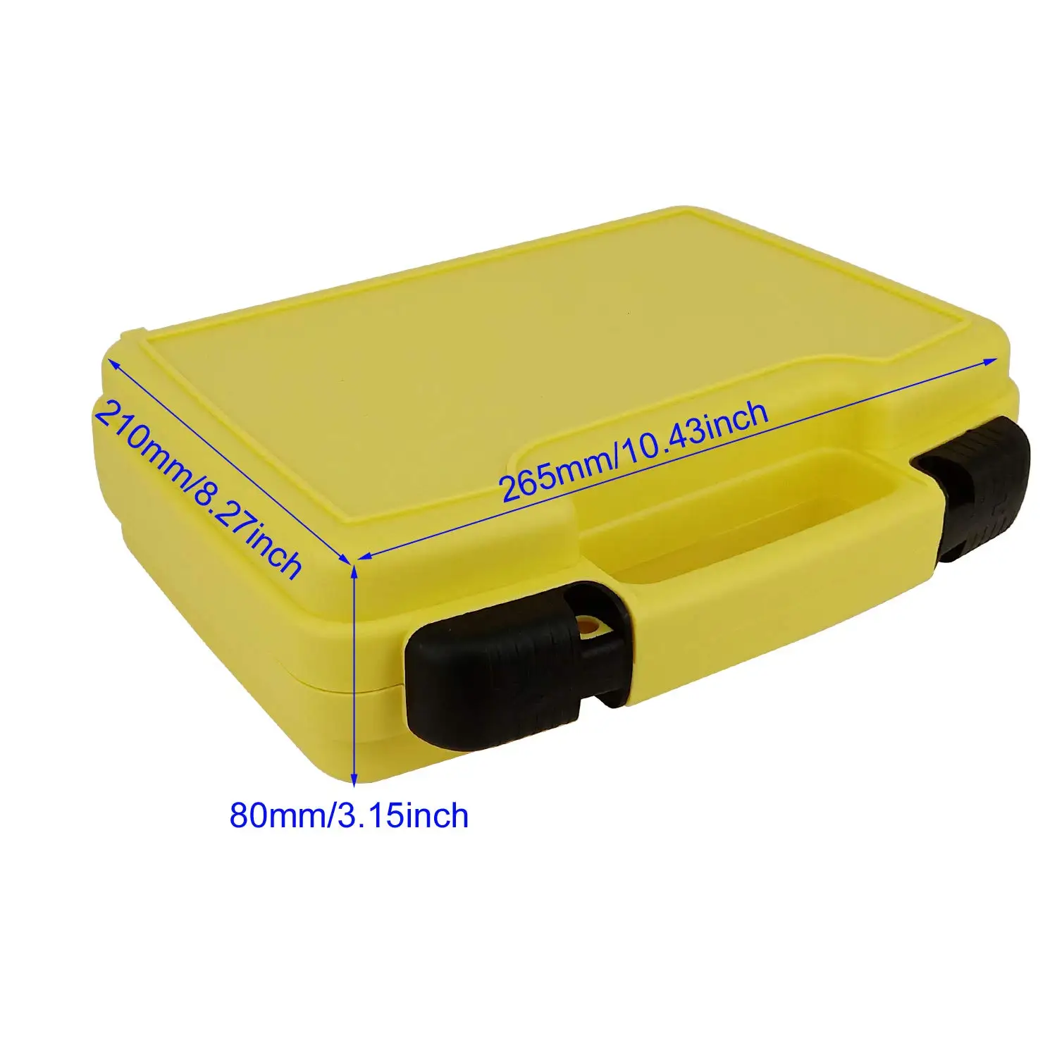 Aventik Best Quality Plastic Click Lock Streamer Fly  Fishing Box Large Size Saltwater Boating Box With High density Slit Foam