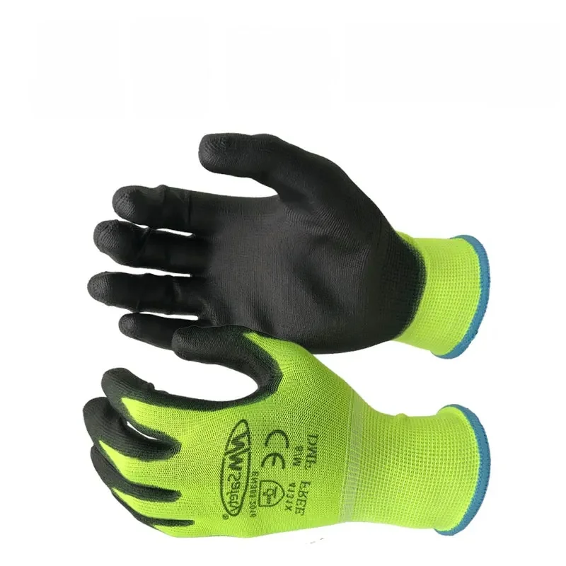 NMSafety 12 paires de gants de travail de protection de sécurité pour femme gants de paume trempée de sécurité de jardin