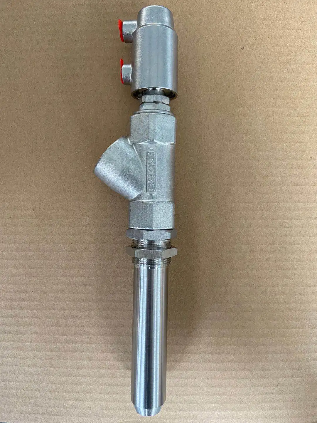 Free Shipping  Stainless Steel DN20Extension Rod Anti Drip Leakage Pneumatic Linear Discharge Nozzle Filling Valve Discharge3/4