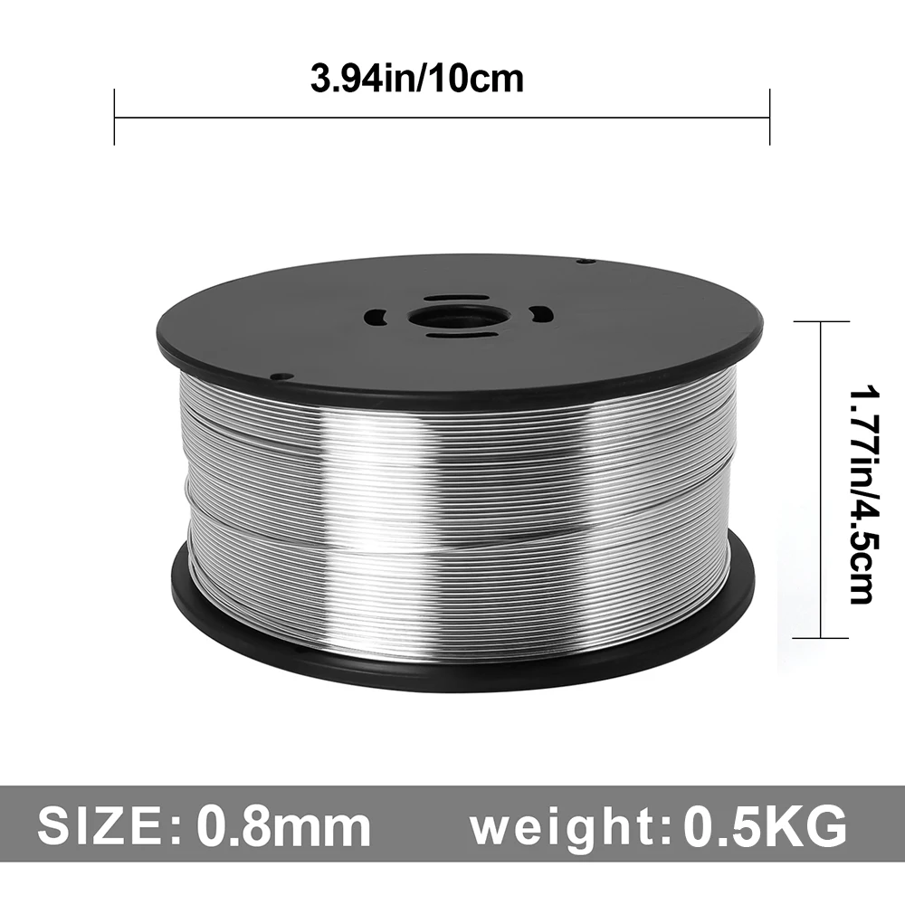 Imagem -03 - Hzxvogen-alumínio Magnésio Fio de Solda Universal para Tig Soldagem Mig Acessórios de Soldador de Oxigênio-acetileno 0.5kg 1.0 mm Er5356