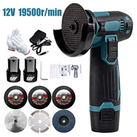 12V Mini Angle Grinder Mini Household Rechargeable 500W Cutting Machine Polishing Machine Electric Grinder Polishing Machine