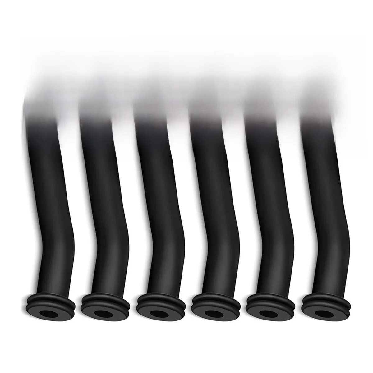 6 Pieces 596163 Vacuum Hose for Briggs and Stratton Vacuum Hose Vertical En