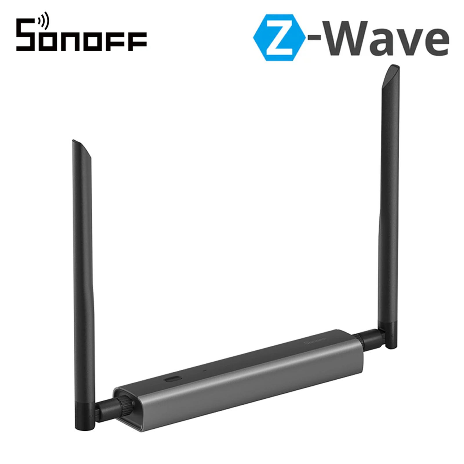 Dongle SONOFF Dongle-MZG23 Z-Wave 800 PoE avec double puce EFR32ZG23 et ESP32D0WDR2, prend en charge l'Ethernet, le Wi-Fi et le USB, incl. Z-Wave longue portée