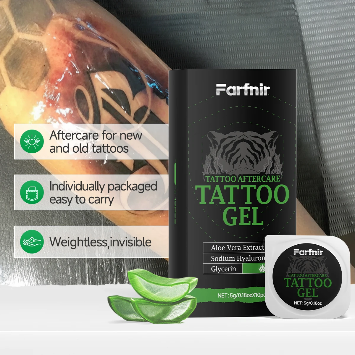 TATTOO GEL Gentle and moisturizing, non-irritating, suitable for tattoo moisturizing, enhances tattoo color vibrancy